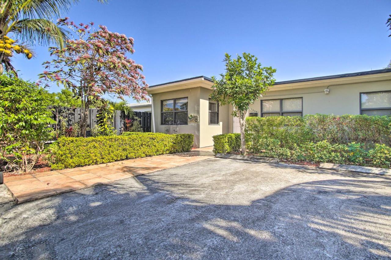 Ferienwohnung Cozy Solo Or Couples Retreat In Ft Lauderdale! Fort Lauderdale Exterior foto